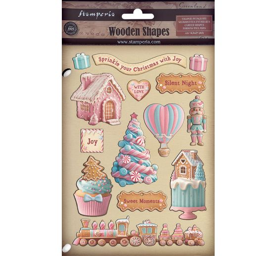 Lasercut motifs "Candy Christmas"