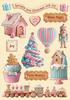 Lasercut motifs "Candy Christmas"