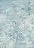 Motif straw silk "The Owl's House - Snowflakes"