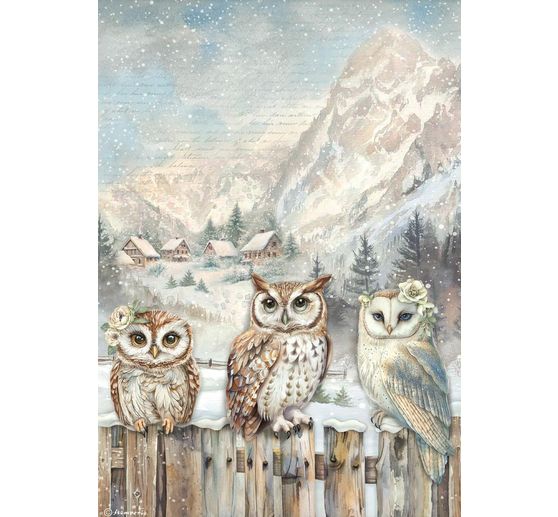 Assortiment de soies de paille à motifs « The Owl's House »