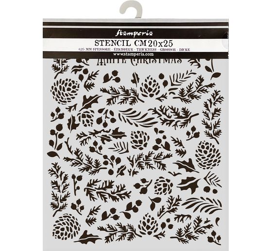Stencil "The Owl's House - Pine Cones"
