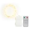 Guirlande lumineuse micro-LED d'extérieur, avec télécommande, 50 LED