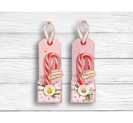 Scrapbook block "Candy Christmas"