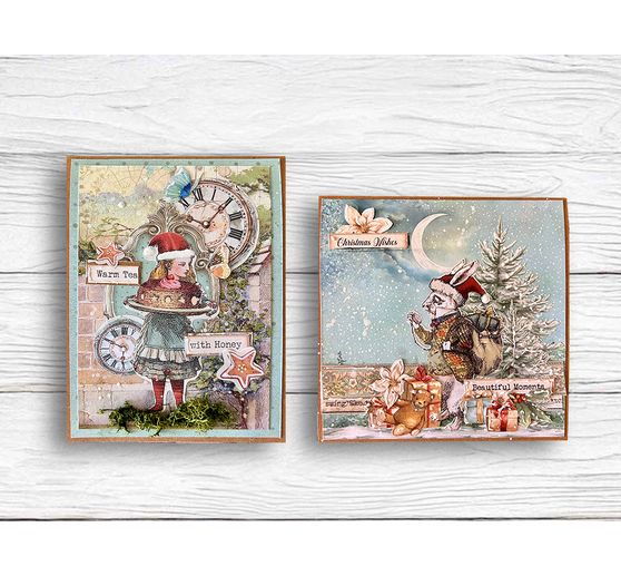 Junk Journal Book « Alice in Christmas »