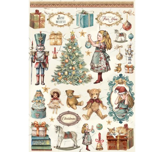 Junk Journal Book « Alice in Christmas »