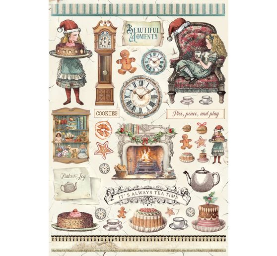 Junk Journal Book « Alice in Christmas »
