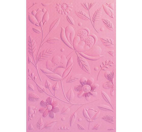 Gabarit d'embossage 3D Sizzix « Happy Garden by Catherine Poole »