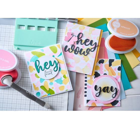 Gabarit d’estampe Sizzix Thinlits « Party Circles by Catherine Pooler »