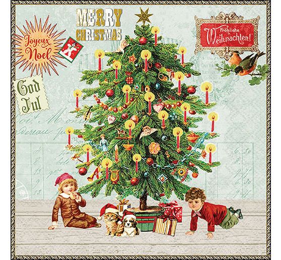 Serviette « Under The X-Mas Tree »