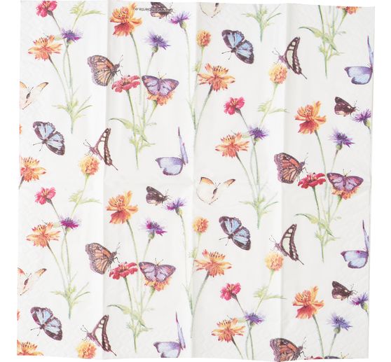 Mouchoirs en papier « Jardin des papillons »