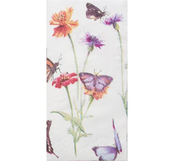 Mouchoirs en papier « Jardin des papillons »