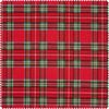 Decoration fabric linen optics "Tartan"