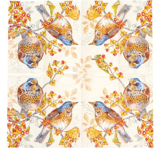 Mouchoirs en papier « Autumn Birds »