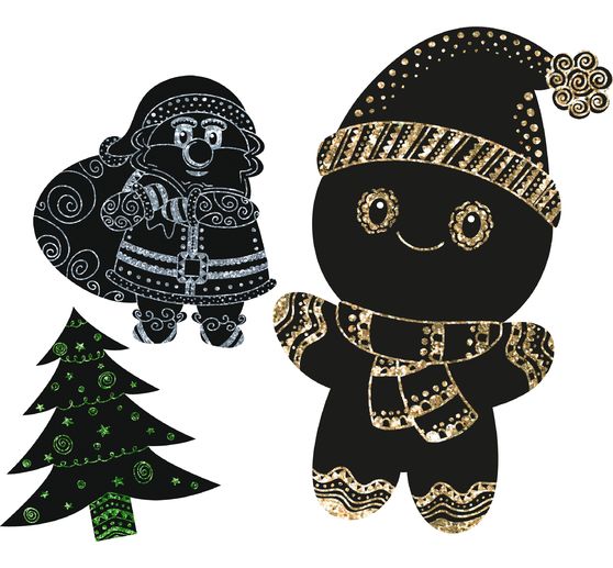Motifs de grattage magique « Noël »