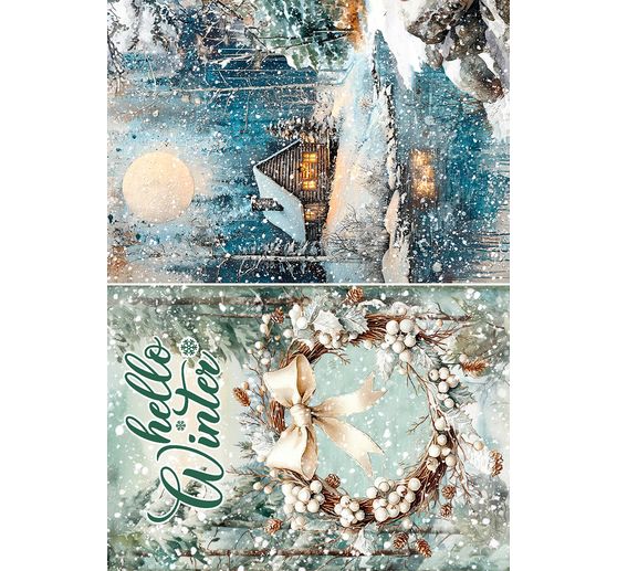 Assortiment de soies de paille à motifs « Forest Tales », set de 8 pièces