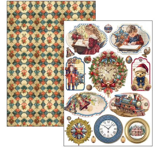 Paper set "Toy Shop"