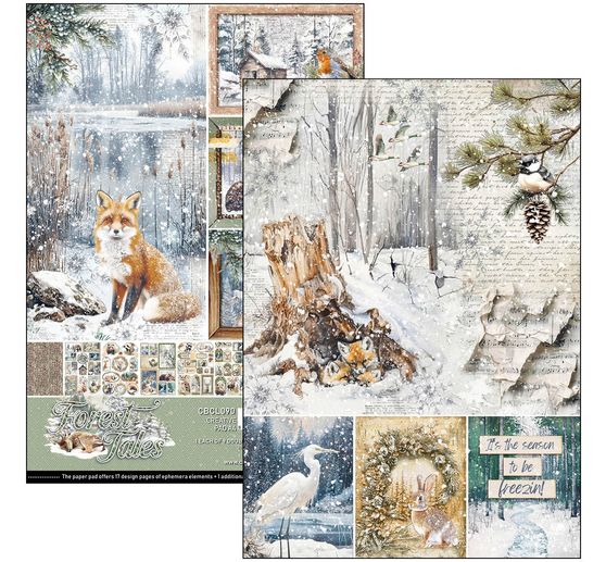 Assortiment de papiers « Forest Tales »