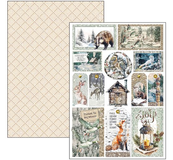 Assortiment de papiers « Forest Tales »