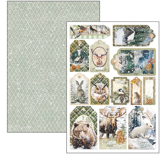 Assortiment de papiers « Forest Tales »