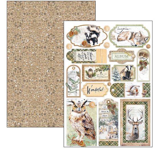 Assortiment de papiers « Forest Tales »