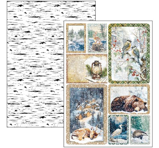 Assortiment de papiers « Forest Tales »