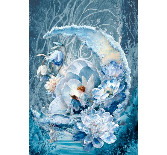Assortiment de soies de paille à motifs « Frozen Land », set de 8 pièces