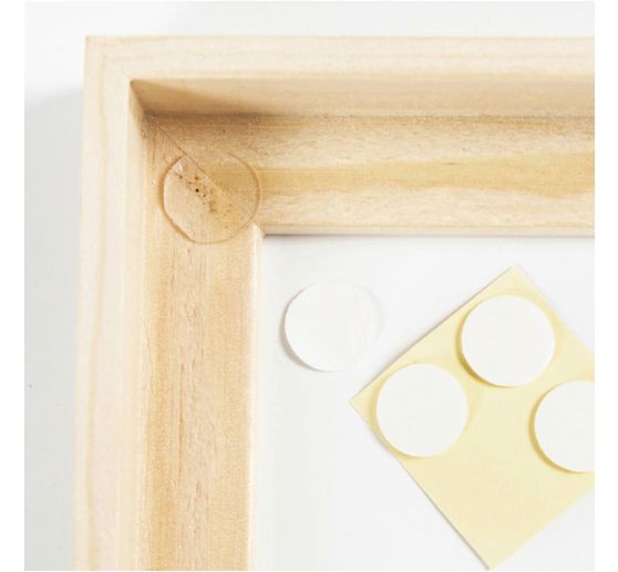 Toile avec cadre, 30 x 30 cm