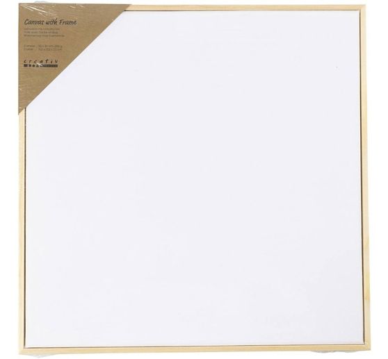 Toile avec cadre, 30 x 30 cm