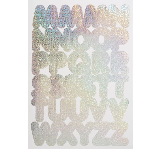 Bloc d'autocollants "Alphabet"