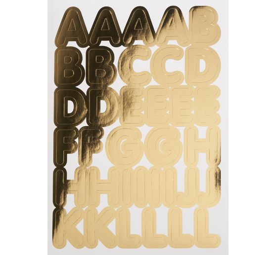 Bloc d'autocollants "Alphabet"