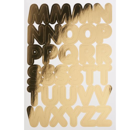 Bloc d'autocollants "Alphabet"