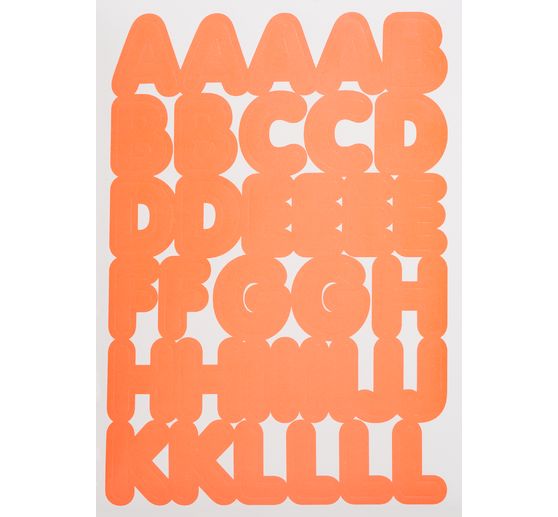 Bloc d'autocollants "Alphabet"