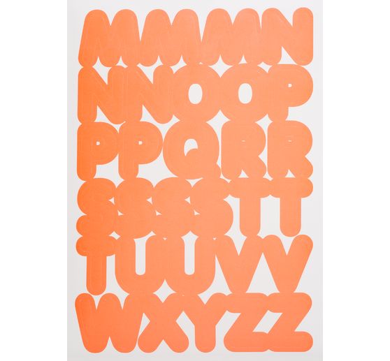 Bloc d'autocollants "Alphabet"