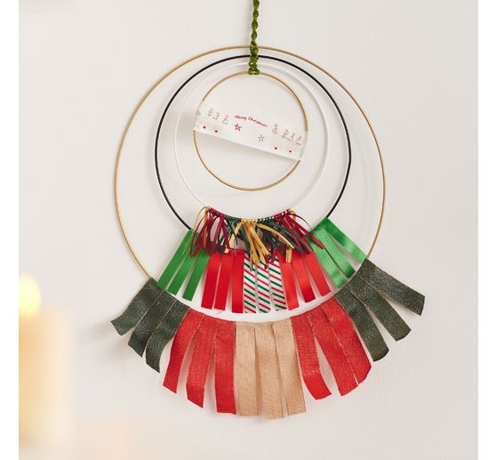 Set de rubans cadeaux « Lin de Noël »