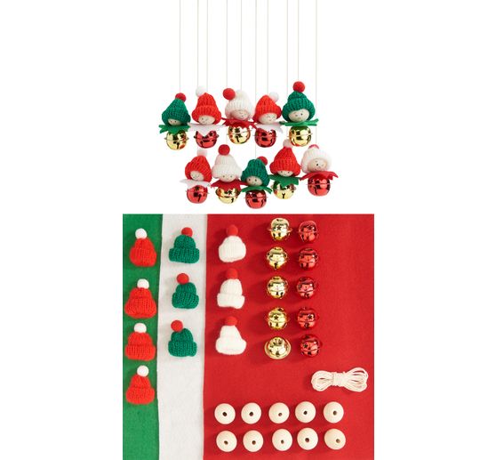 VBS Craft kit "Christmas children decoration pendants"