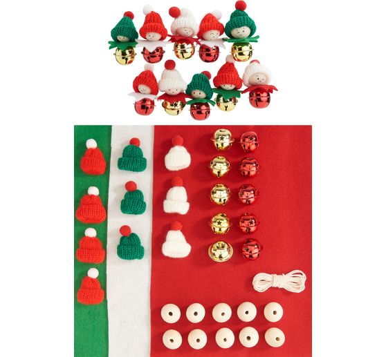VBS Craft kit "Christmas children decoration pendants"