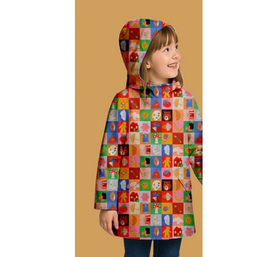 Tissus polyester au mètre « Funny » enduction de PU