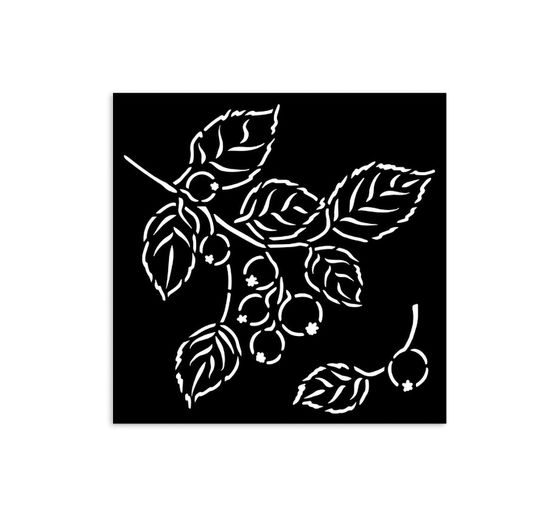 Pochoir « Whispering Woods - Berries»