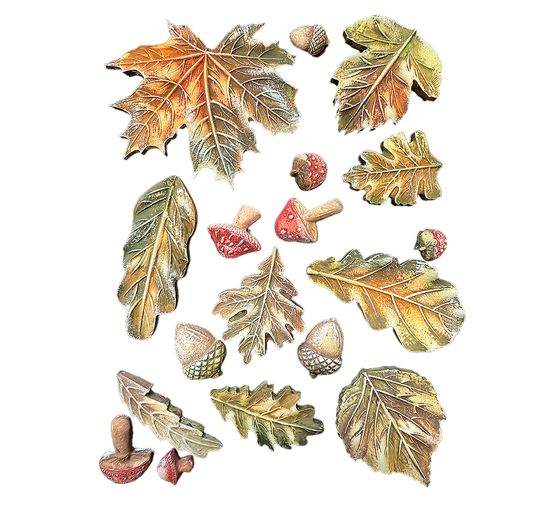 Moule souple A5 « Whispering Woods - Leaves »