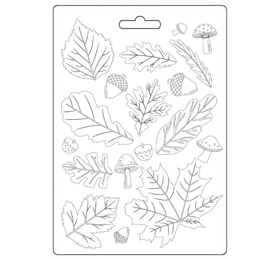Moule souple A5 « Whispering Woods - Leaves »