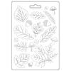 Moule souple A5 « Whispering Woods - Leaves »