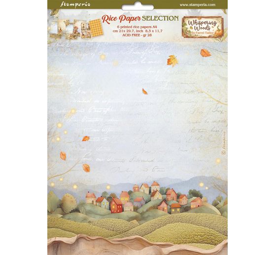 Assortiment de soies de paille à motifs « Whispering Woods »