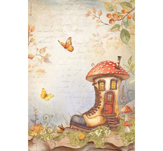 Assortiment de soies de paille à motifs « Whispering Woods »