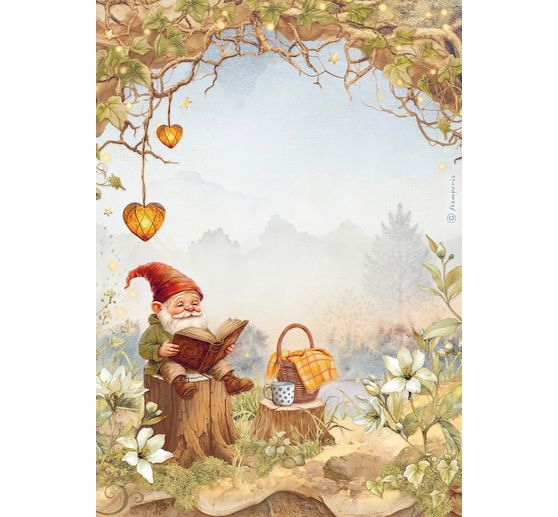 Assortiment de soies de paille à motifs « Whispering Woods »