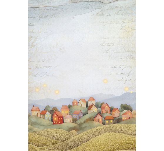 Soie de paille à motifs backgrounds « Whispering Woods »