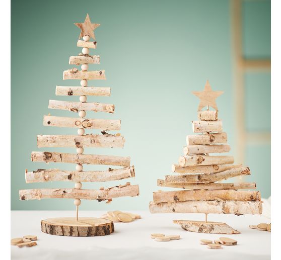 Perles en bois percées VBS « Ø 15 mm »