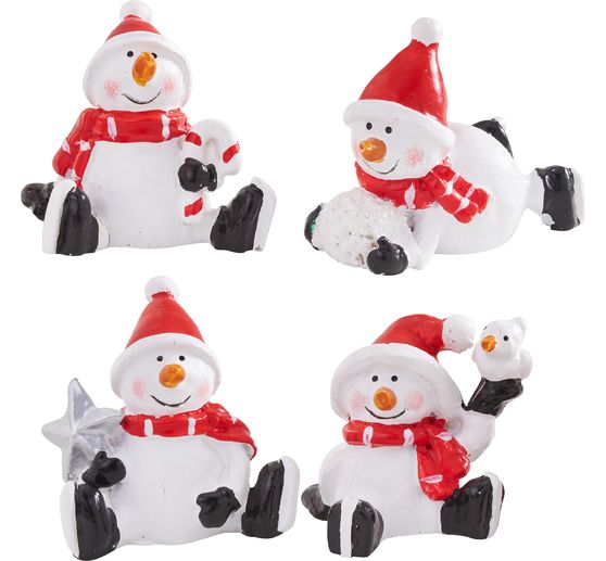 Bonshommes de neige miniatures VBS « Stuart » 