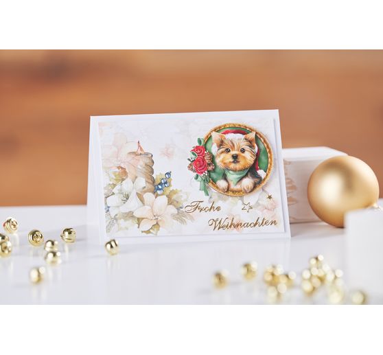 Livret de motifs 3D pré-estampés « Christmas Feelings »
