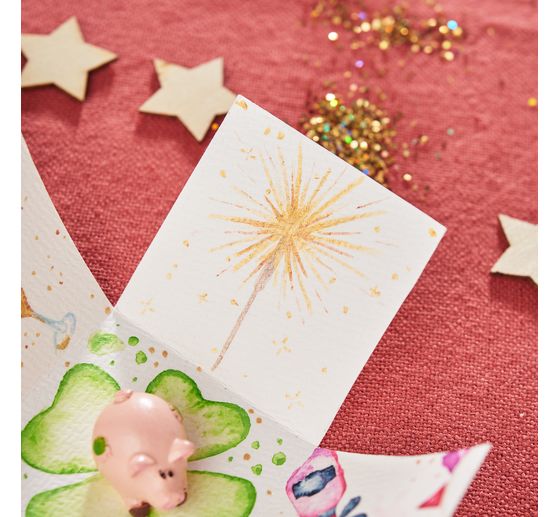 Coffret peinture aquarelle « Metallic »
