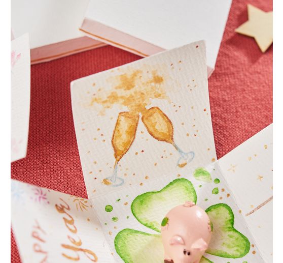 Mini-figurines VBS « Cochons porte-bonheur »